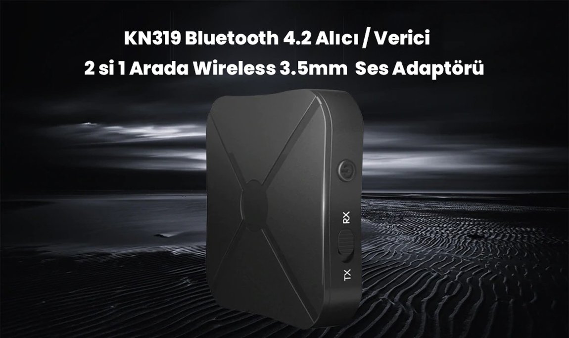 PM-1621 2in1 Kablosuz Bluetooth Ses Alıcı-Verici Aktarıcı KN319 İçerik