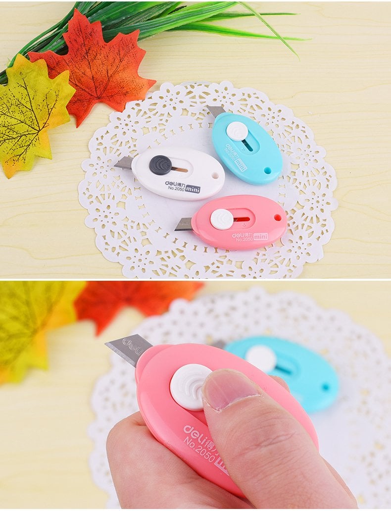 PM-14375 Çelik Bıçaklı Mini Tekli Falçata Maket Bıçağı İçerik