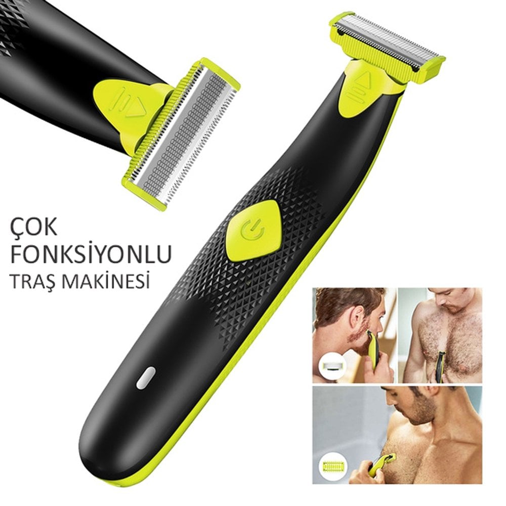 Sokany Şarjlı Sakal Bıyık Kesme Düzeltme Makinesi RHC-5000 Özellikleri