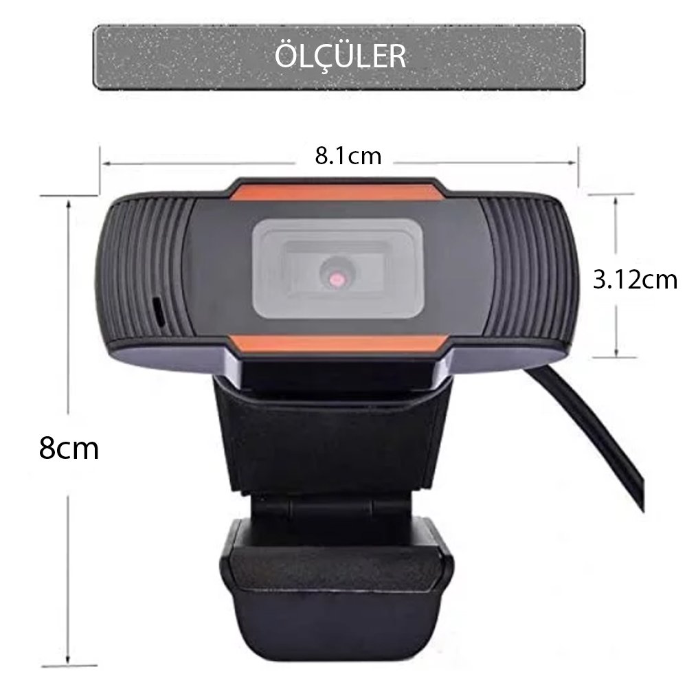 Hello HL-5366 480P Mikrofonlu USB Pc Webcam