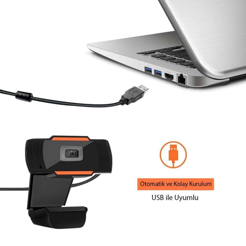 Hello HL-5366 480P Mikrofonlu USB Pc Webcam