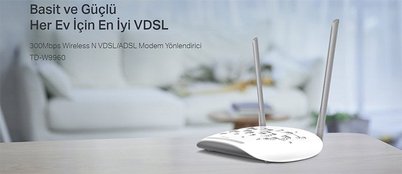 TP-Link TD-W9960 Kablosuz hiper modem