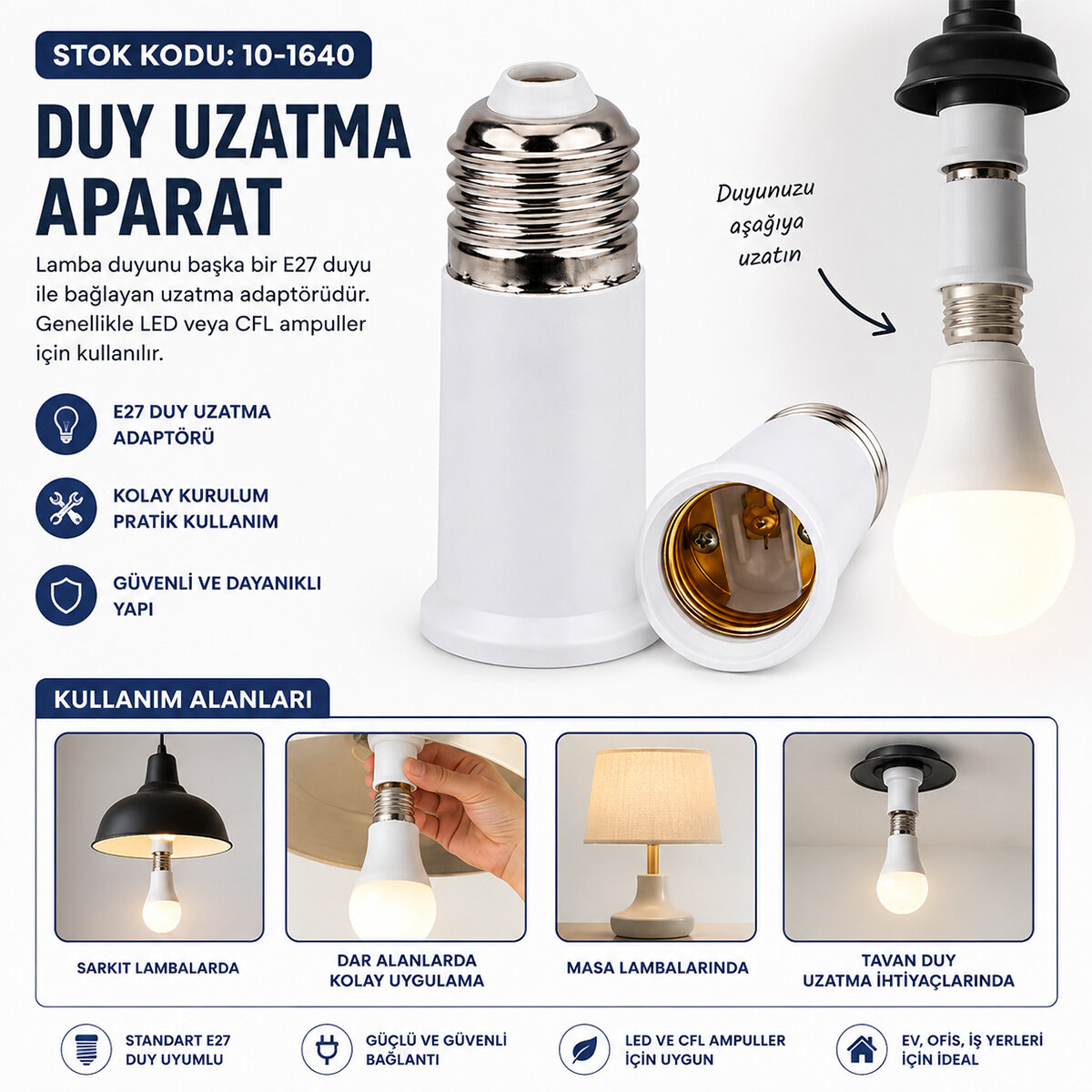 10 ADET DUY UZATMA APARATI