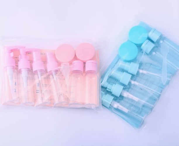 10 Parça Seyahat  Sprey ve Boş Şişe Seti