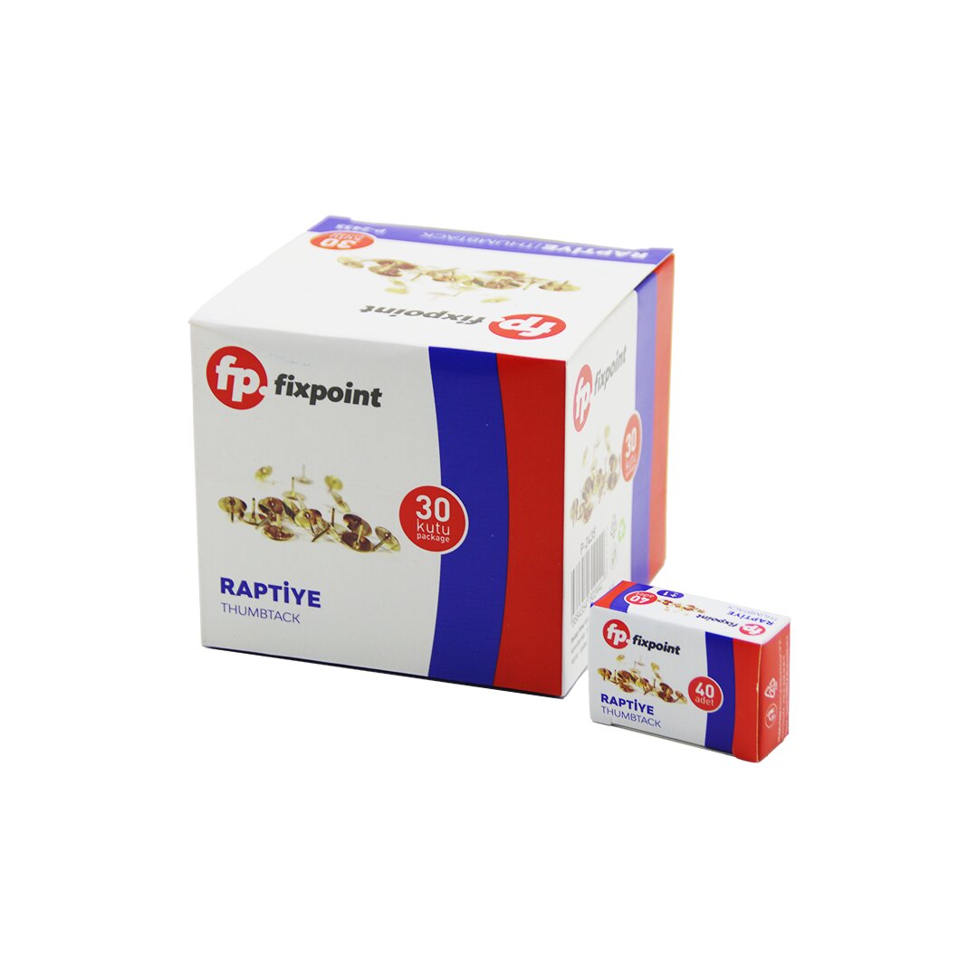 1200 ADET METAL RAPTİYE = 40PCS X 30