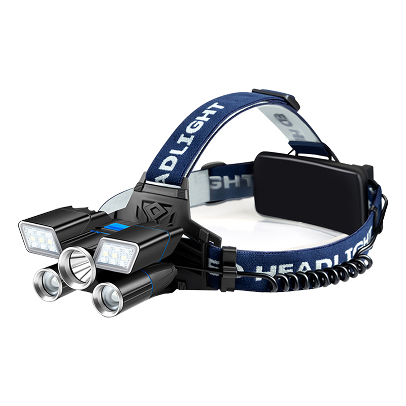 18+3 POWER LEDLİ SU GEÇİRMEZ ŞARJLI KAFA FENERİ (81)