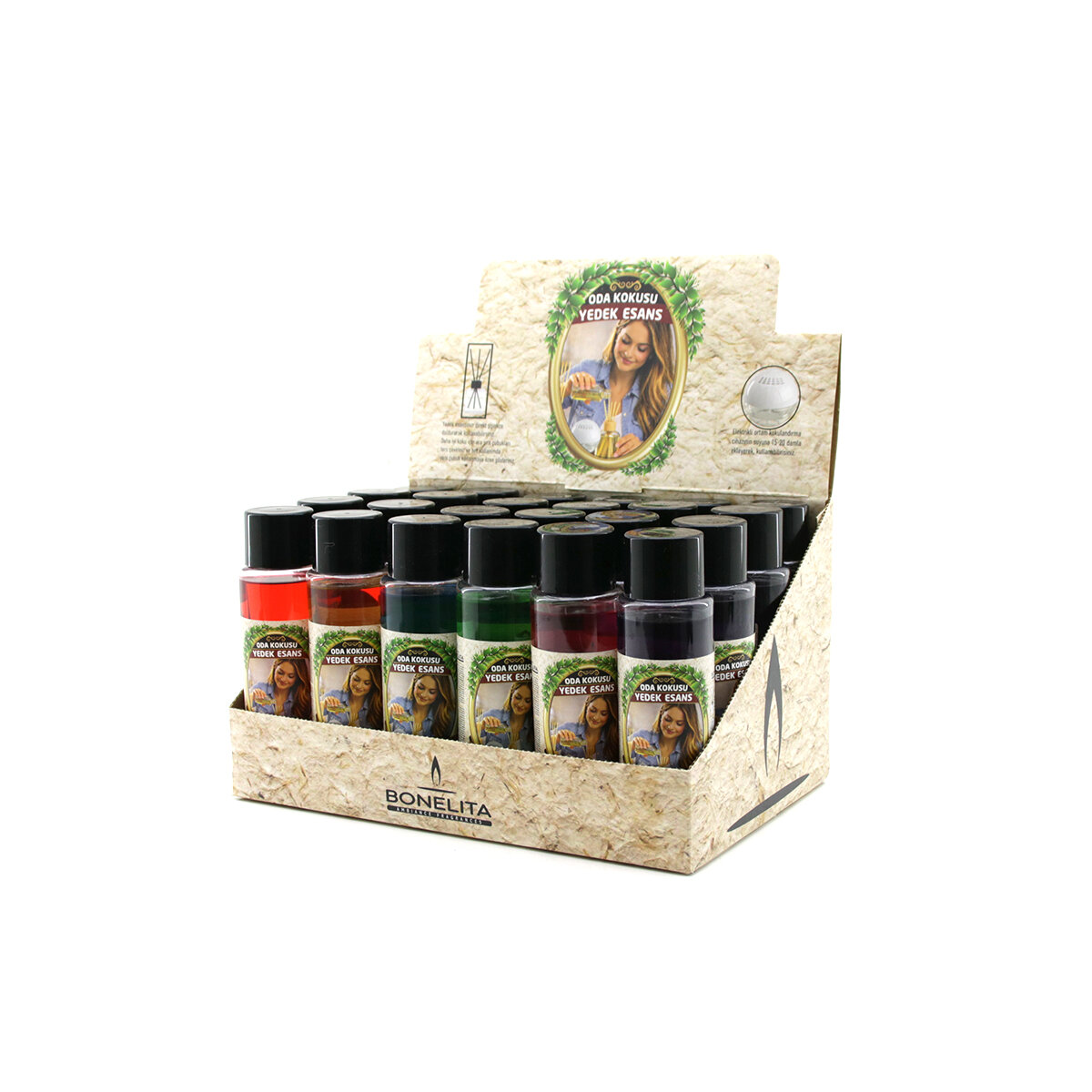 24 ADET 200ML MİX ODA KOKUSU YEDEK ESANS