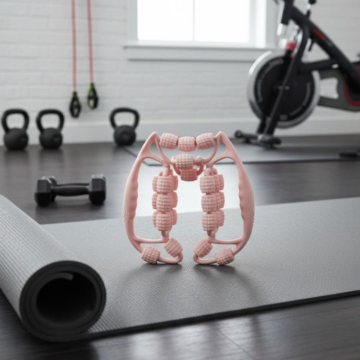 27 Tekerlekli Lenfatik Masaj Roller – Selülit Giderici, Cilt Sıkılaştırıcı, Bacak Kol Sırt Masaj Aleti