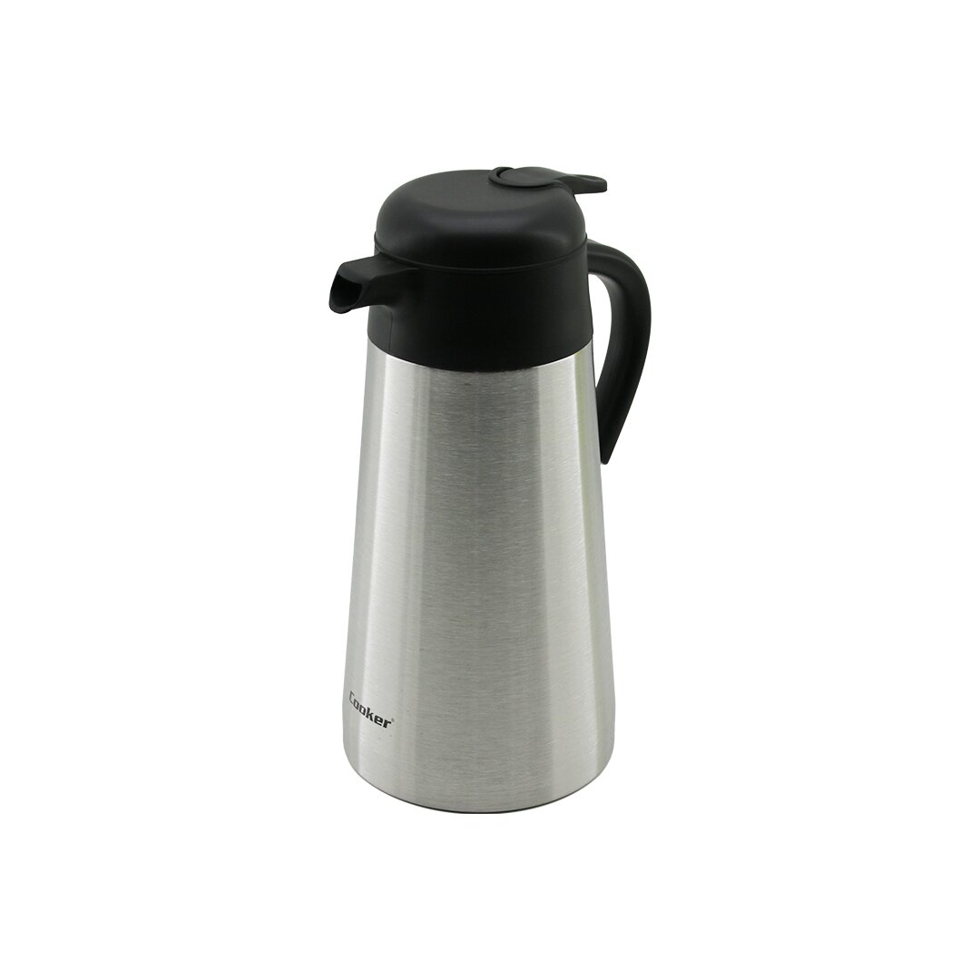 2LT 304 ÇELİK TERMOS INOX SERİSİ 12 SAAT SICAK - 24 SAAT SOĞUK ÇİFT CONTALI KAPAK
