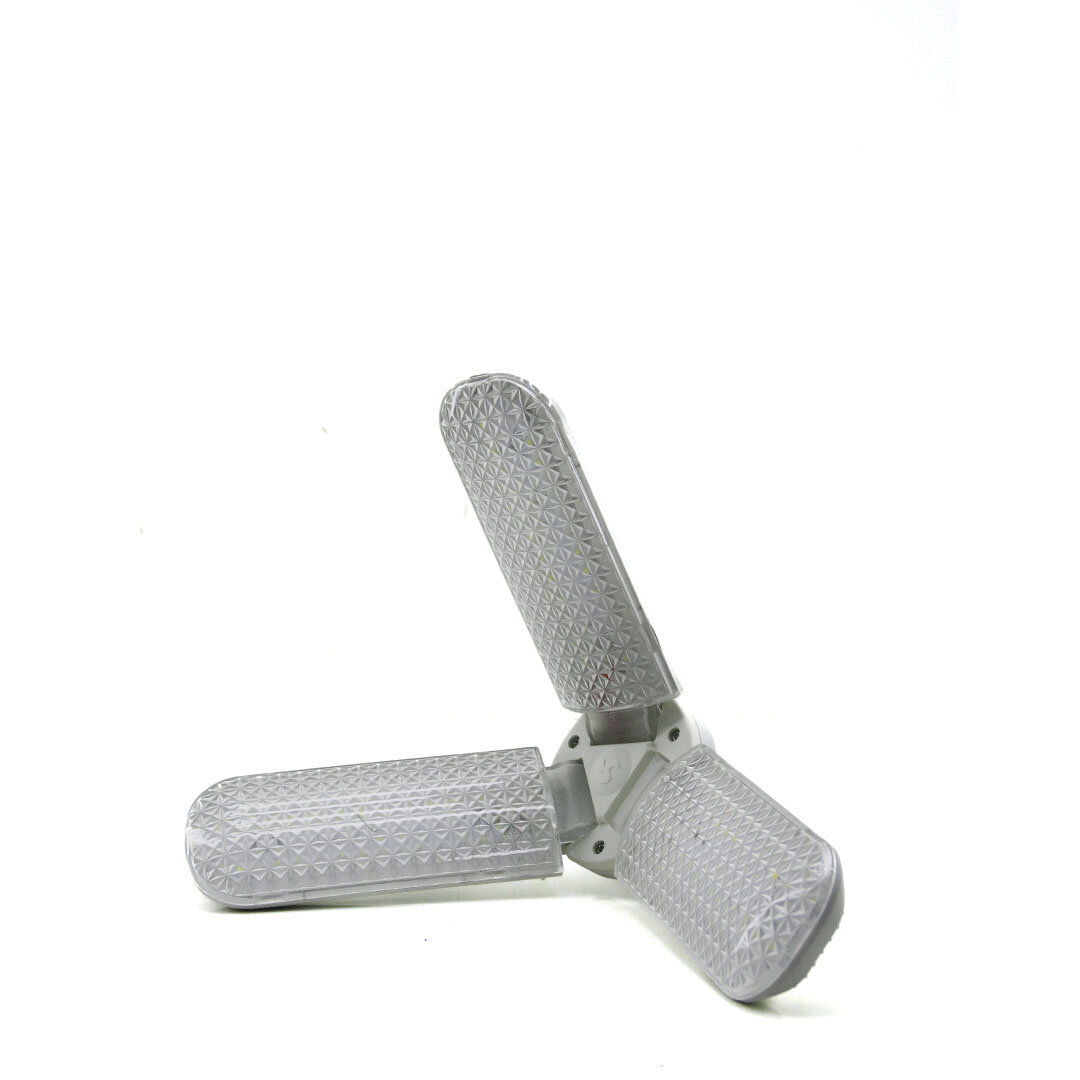 3 KOLLU PERVANE MODELİ BEYAZ LED LAMBA AMPUL 24W - E27