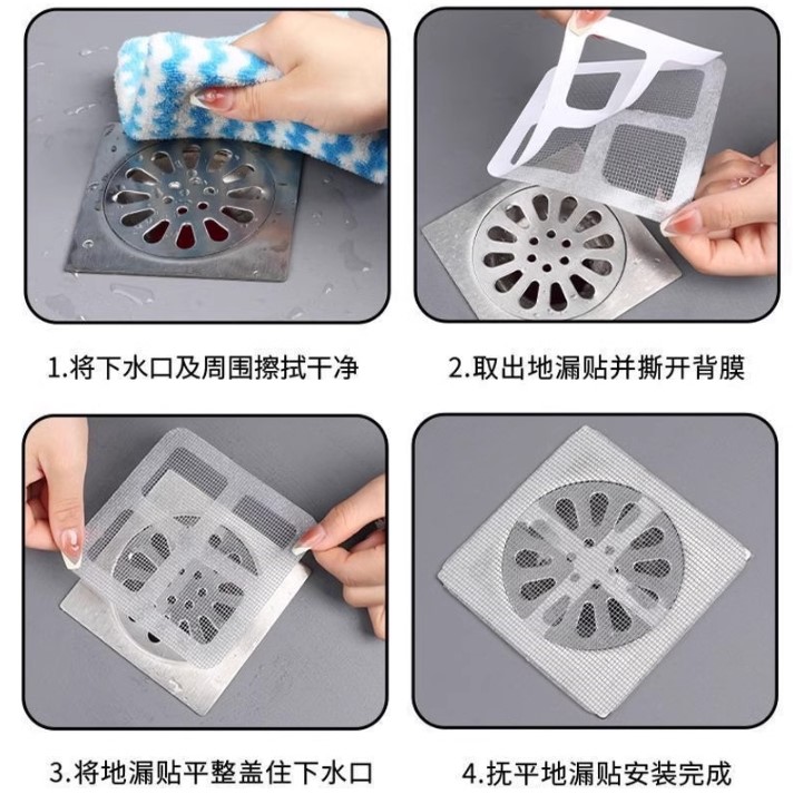 50 Adet Banyo Gider Süzgeci, Sineklik Tamir Kiti