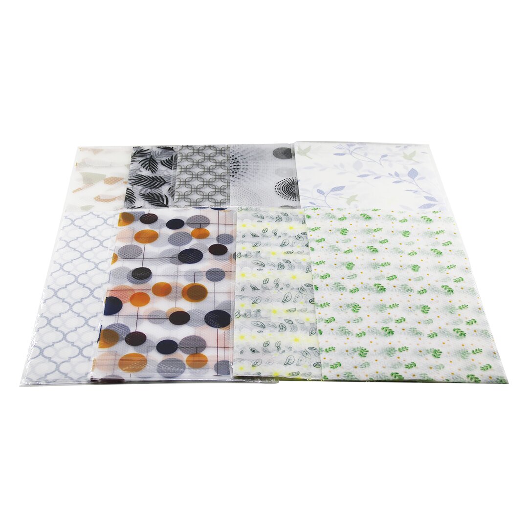 6 PCS 30X45CM EVA - KAYMAZ DOLAP VE ÇEKMECE İÇİ RAF ÖRTÜSÜ