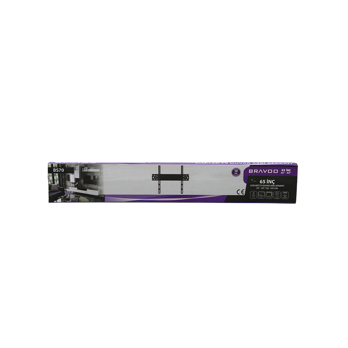 65 INC - 32 INC - 65 INC LCD LED SABİT TV ASKI APARATI 82X165CM BS-70