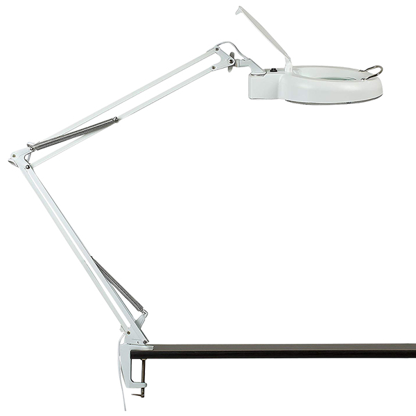 8606C-D 220 VOLT 3 DİOPTER 80 LEDLİ MASA ÜSTÜ AKROBAT BÜYÜTEÇ