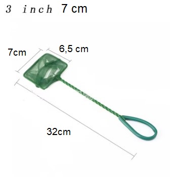 Akvaryum Balık Yakalama Kepçesi 3 inç 7 cm