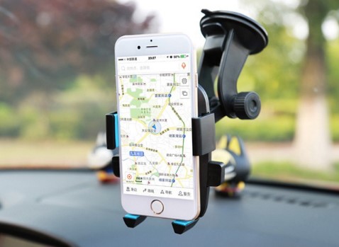 Araç İçi Cam ve Torpido Vantuzlu Telefon Tutucu