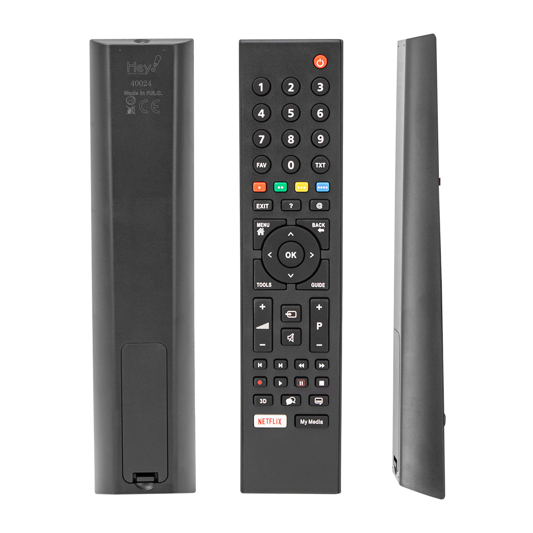 ARÇELİK-BEKO NETFLIX-MY MEDIA TUŞLU LCD LED TV GENİŞ KALIP KUMANDA (70120=40024=12341)