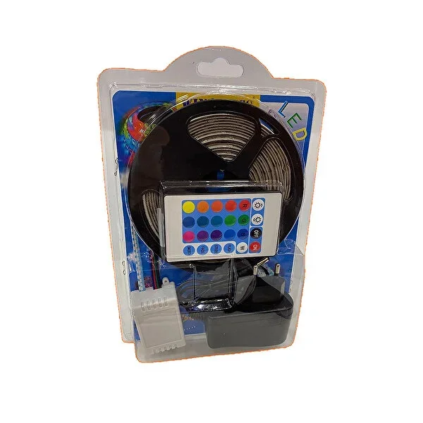 Atek Led Işık 5 Metre Şerit Led RGB Işıklı