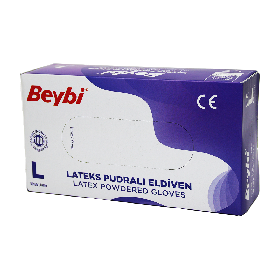BEYBİ L PUDRALI MUAYENE ELDİVENİ 100LÜ