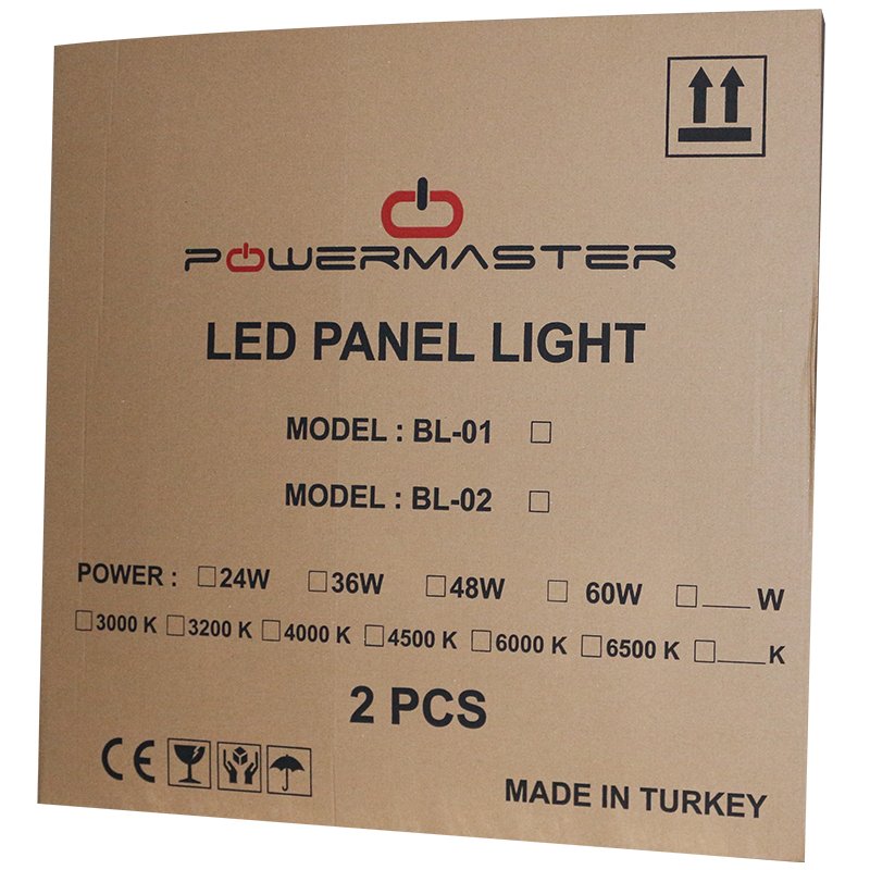 BL-01 60X60 LED PANEL BEYAZ 48W - 6500K--1248 LÜMEN SIVA ALTI (81)
