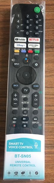 BT-SN05 SONY SES KOMUTLU UNIVERSAL LCD - LED TV KUMANDA