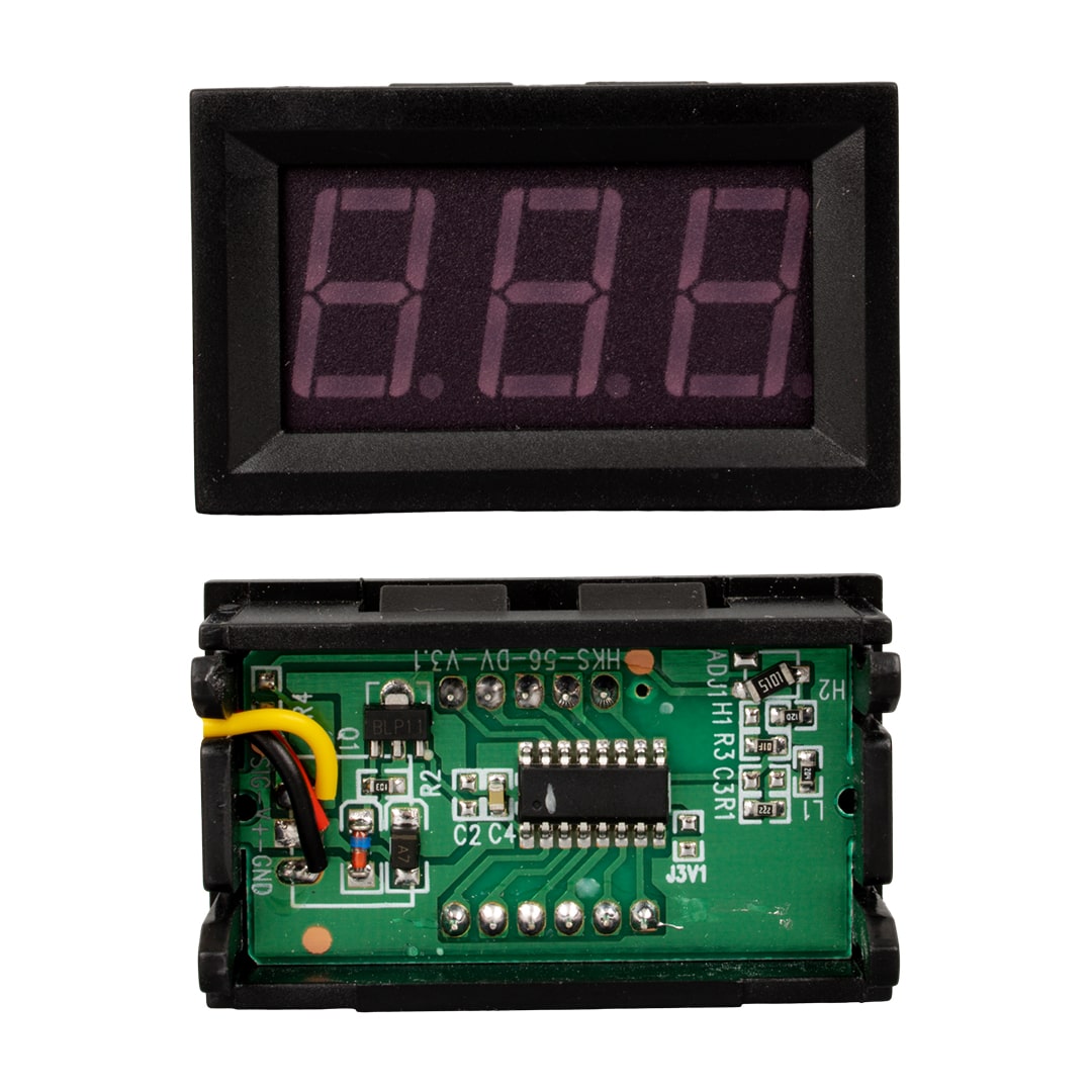 CA-056-100V DC 0-100V 1A 10A 50A 100A DİJİTAL VOLTMETRE (81)