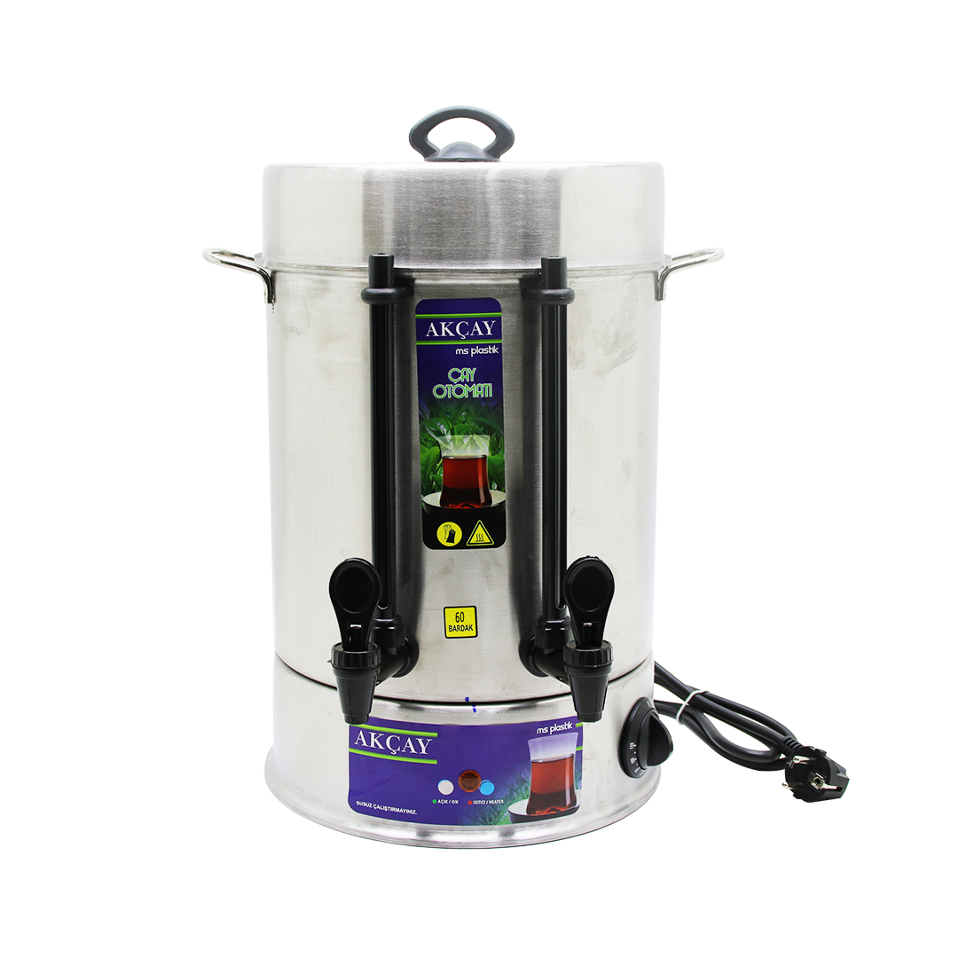 ÇAY OTOMATI 60 BARDAK SEMAVER ELEKTRİKLİ ÇAY MAKİNESİ ( MARKA DEĞİŞKENLİK GÖSTEREBİLİR )