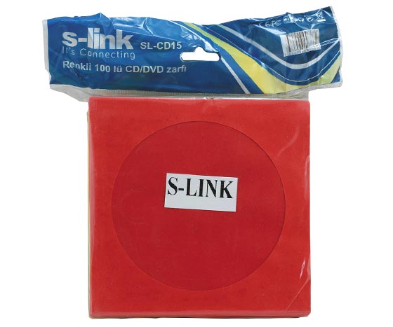 CD ZARFI 100 LÜK RENKLİ  (SL-CD15)