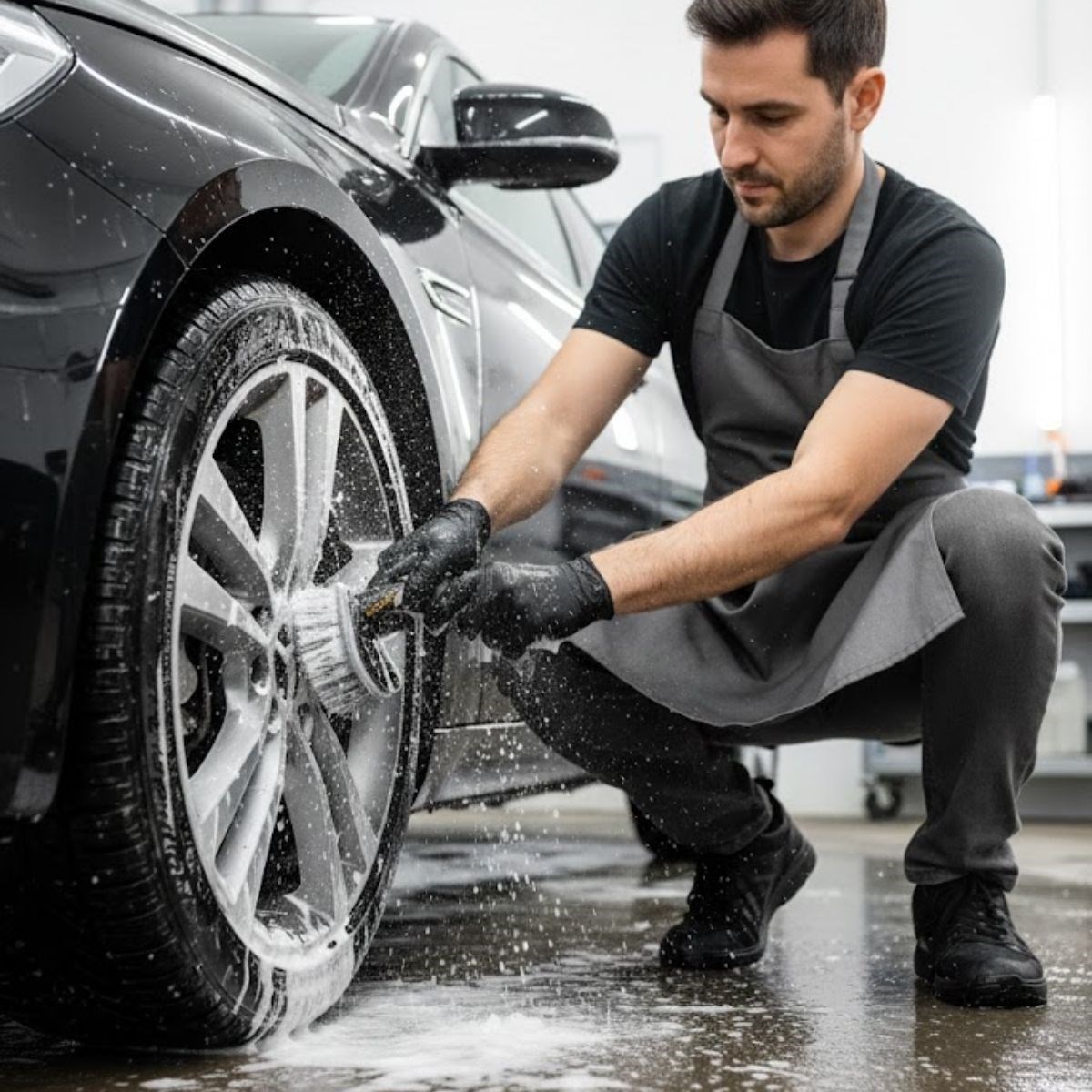 Çok Amaçlı Araç Temizlik Fırçası – Oto İç ve Dış Yüzeyler, Koltuk, Halı, Torpido ve Jant İçin Ergonomik Temizlik Fırçası