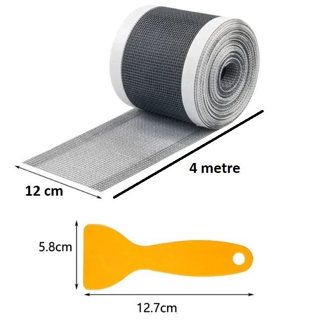 Çok Amaçlı Gider Süzgeci ve Sineklik Tamir Kiti 10 cm * 4 metre