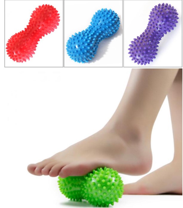 Dikenli El Ayak Vücut Masaj Topu Fıstık Top