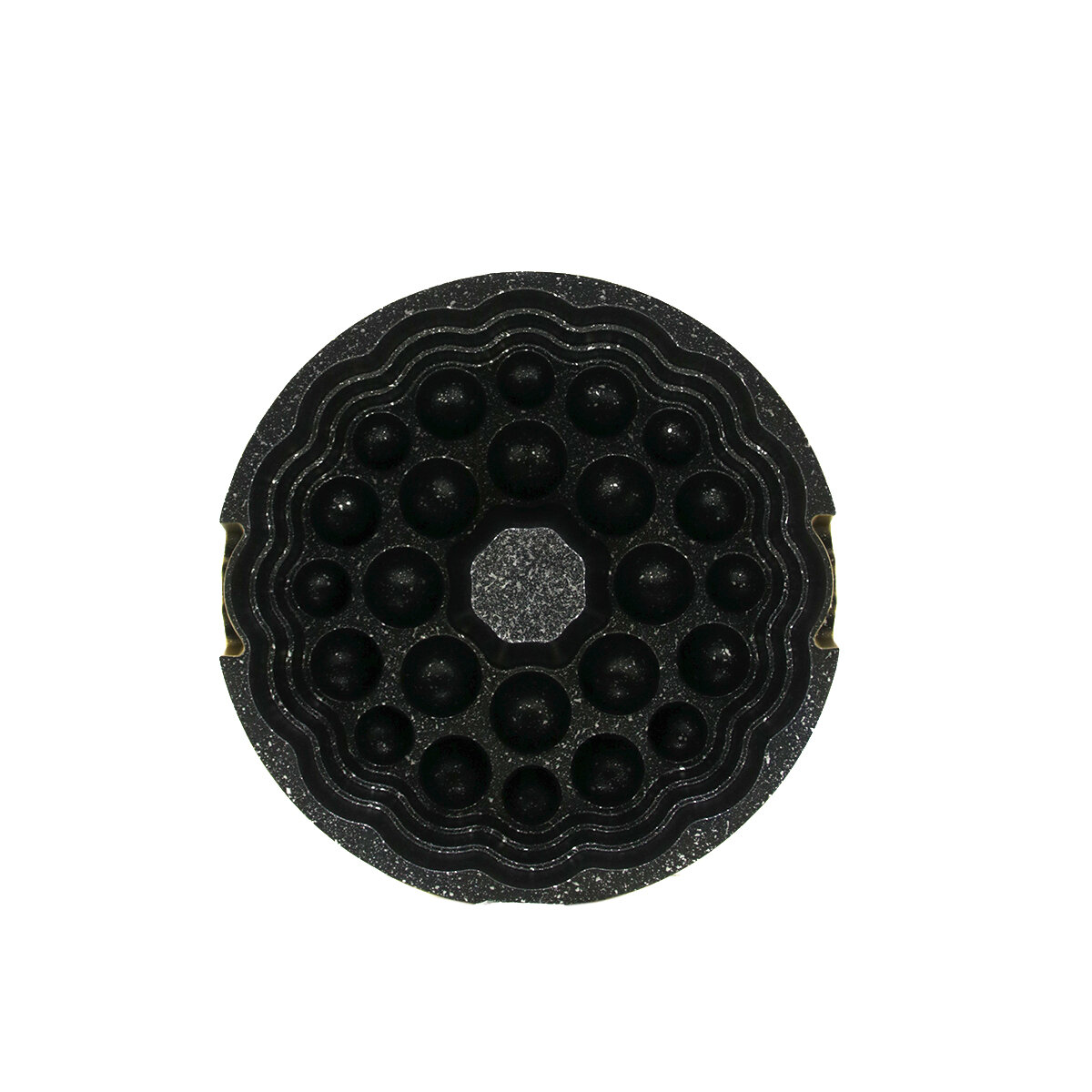 DÖKÜM GÖBEKLİ KEK KALIP ATOM ÇAP: 26CM - DERİNLİK: 8CM