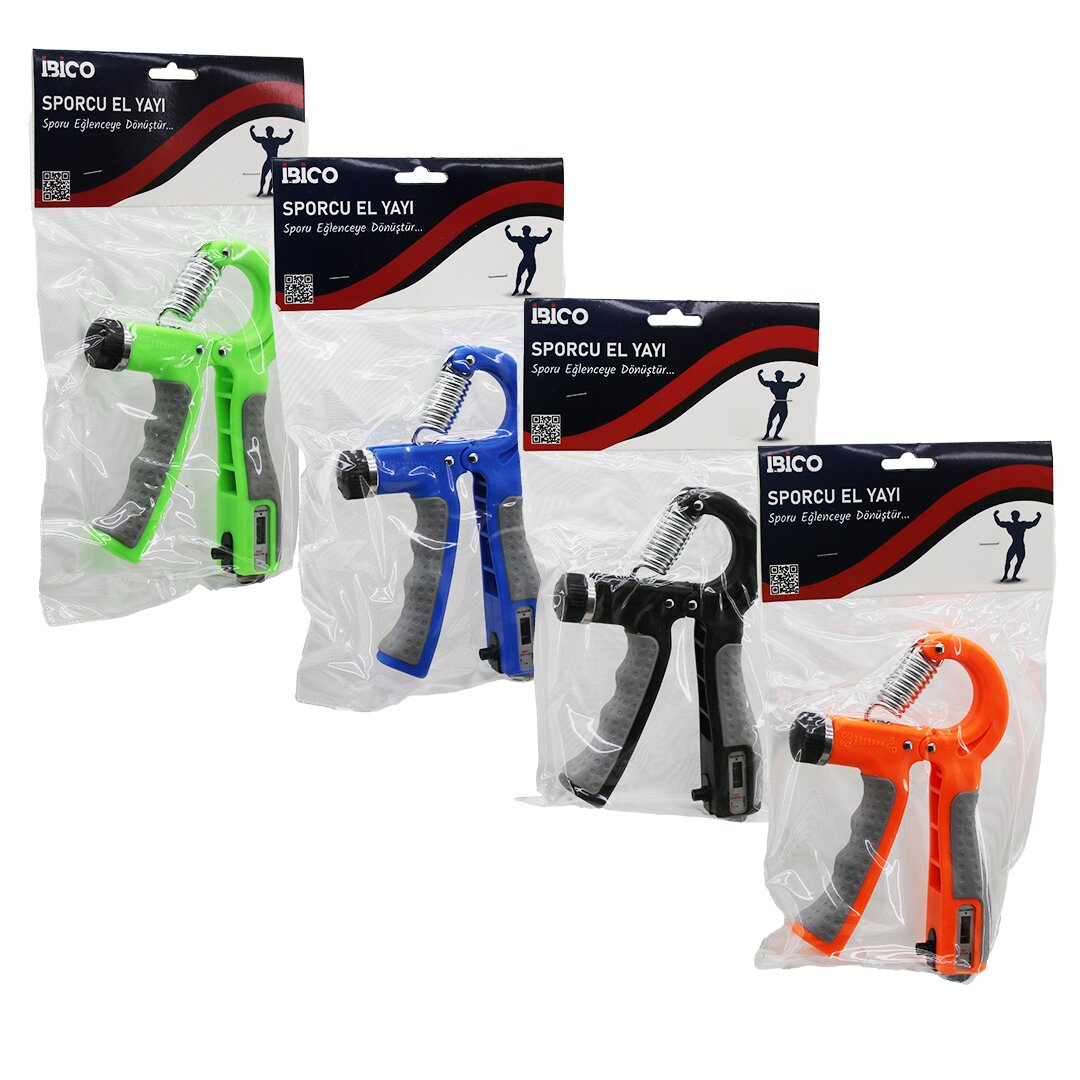 EGZERSİZ YAYI AYARLI - SAYAÇLI EL YAYI 5-60KG DİRENÇ