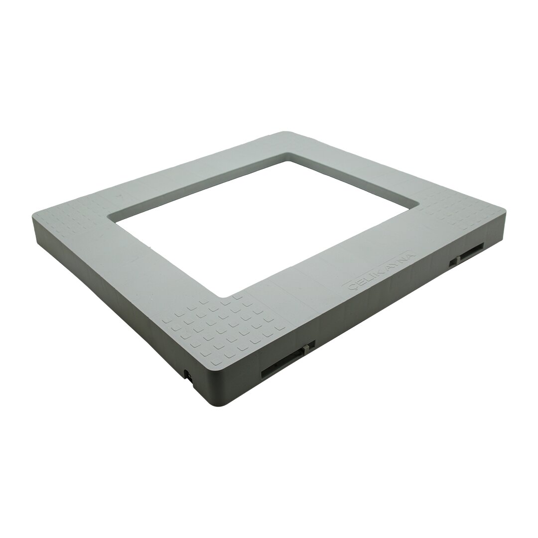 FRENLİ GRİ PLASTİK ÇEKSÜR 54x60x5 cm