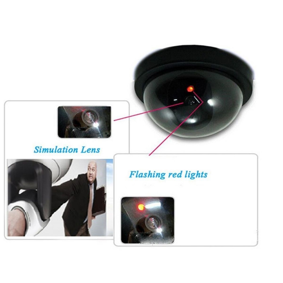 Gerçek Görünümlü Maket Güvenlik Kamerası