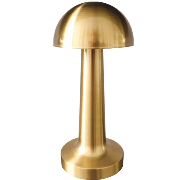 GOLD Mantar Lamba CT-8429 Lizbon 3 Renk Şarjlı Masa Lambası