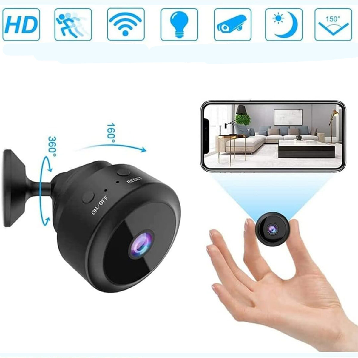HD MİNİ KAMERA ŞARJLI HS-315
