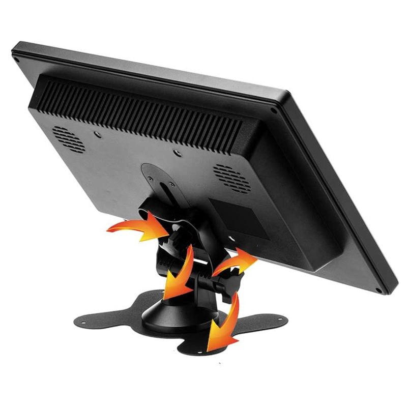 HDMI-VGA-BNC-USB GİRİŞLİ 12 VOLT ÇIKIŞLI 10.1  LCD MONİTÖR