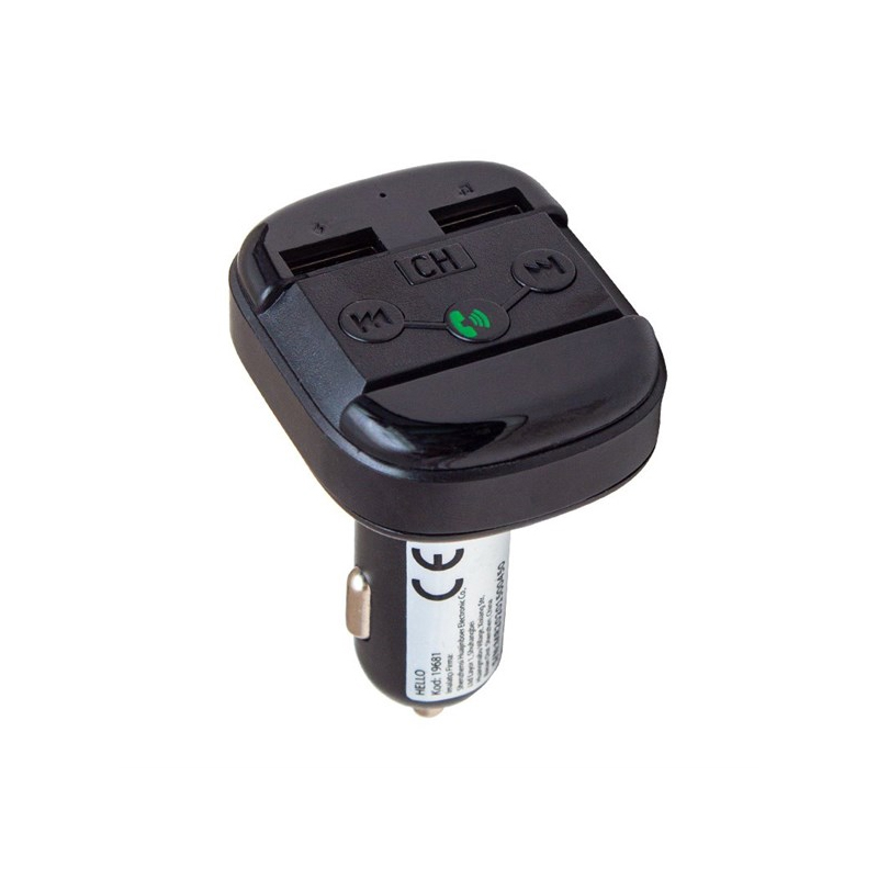 HELLO HL-19681 X12 HANDSFREE ÇİFT USB/SD/BLUETOOTH 12-24 VOLT FM TRANSMITTER (81)