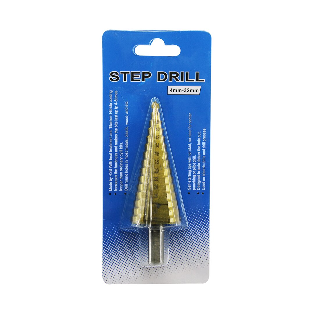 HSS KADEMELİ  MATKAP UCU  4-32MM