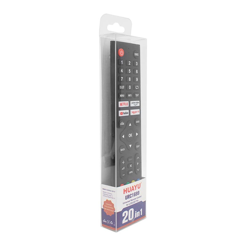 HUAYU KL URC1699 20 IN 1 NETFLIX- YOUTUBE- PRIME VIDEO TUŞLU UNIVERSAL LCD-LED TV KUMANDA