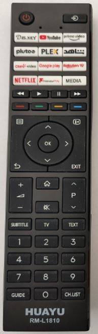 HUAYU RM-L1810 TOSHIBA UNIVERSAL LCD LED TV KUMANDA