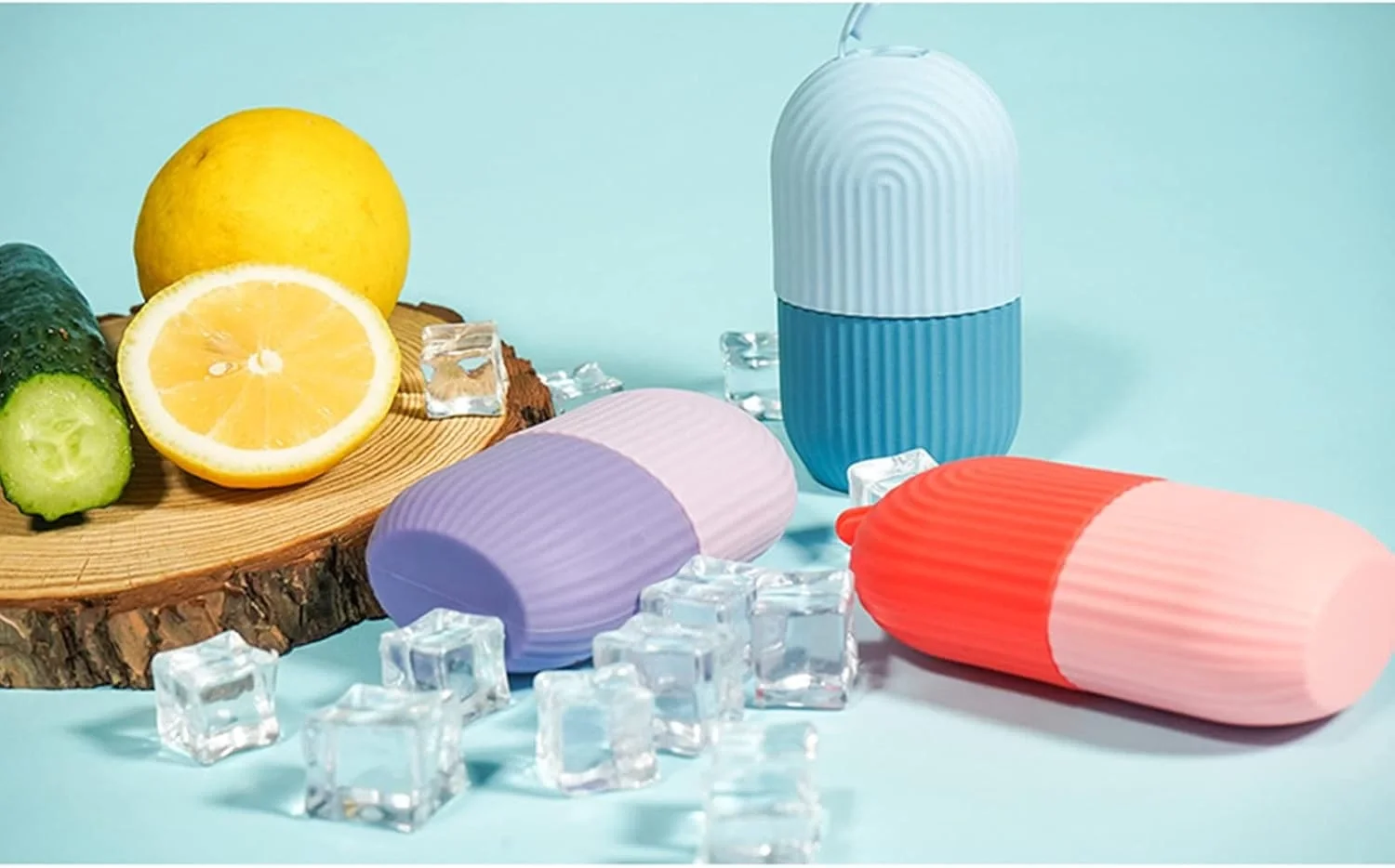Ice Roller Buz Silindiri Terapi Etkili Yüz Masaj Ve Cilt Bakım Aleti
