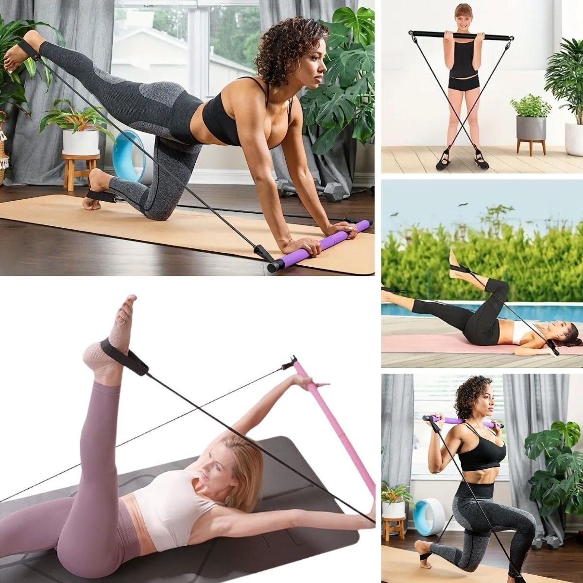 Jimnastik Çubuğu Plates Barı Taşınabilir Spor Ve Egzersiz Aleti