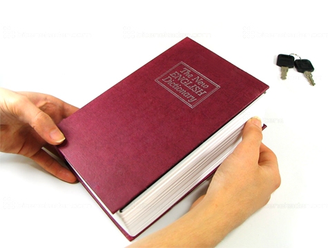 Kitap Şeklinde Kasa - Büyük Boy