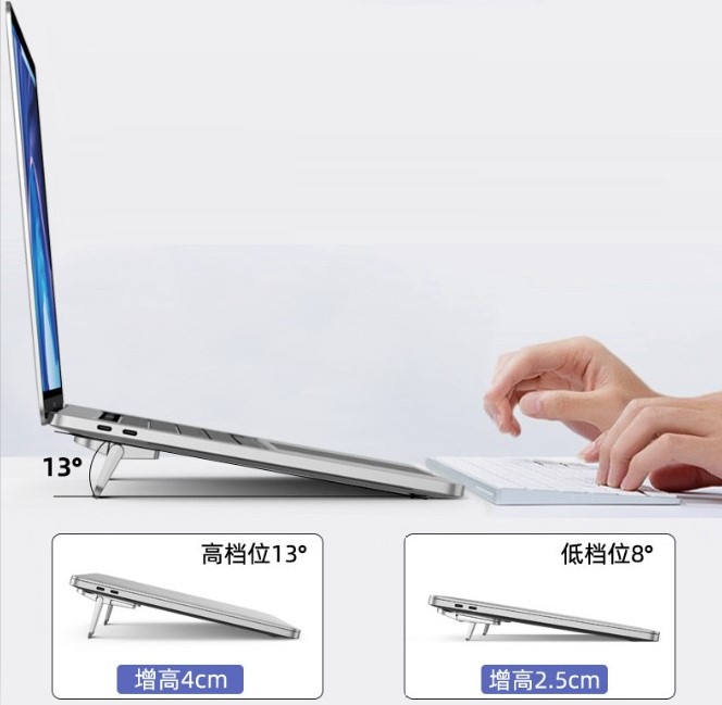Laptop Standı 2 Kademeli Yükseltme Ayarlı  2 Adet