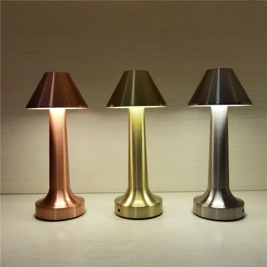 Mantar Lamba Dekoratif Masa Lambası USB Şarj Edilebilir Dokunma Kontrolü Göz Bakımı Sanatsal Komidin Yatak Odası için Işık Oturma Odası Çalışma Odası Restoran