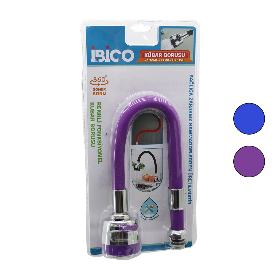 METAL - RENKLİ SİLİKON KAPLI KUBAR - BATARYA BORUSU TOPAÇ BAŞLIK= KADEMELİ 360 DERECE YAYLI VAKUMLU AMBALAJ