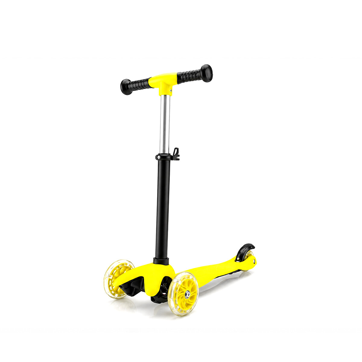 MINI SCOOTER RIDEN SHINE IŞIKLI SCOOTER 55X57-64-71CM FOSFORLU RENKLİ +2 YAŞ - 40KG MAX TAŞIMA HERHANGİ BİR RENK GÖNDERİLİR