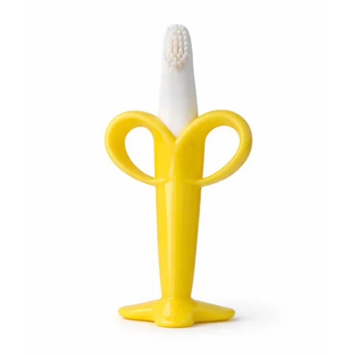 Muz Şekilli Diş Kaşıma Aparatı – Bebekler İçin Silikon Diş Kaşıyıcı, Diş Çıkarma Oyuncağı